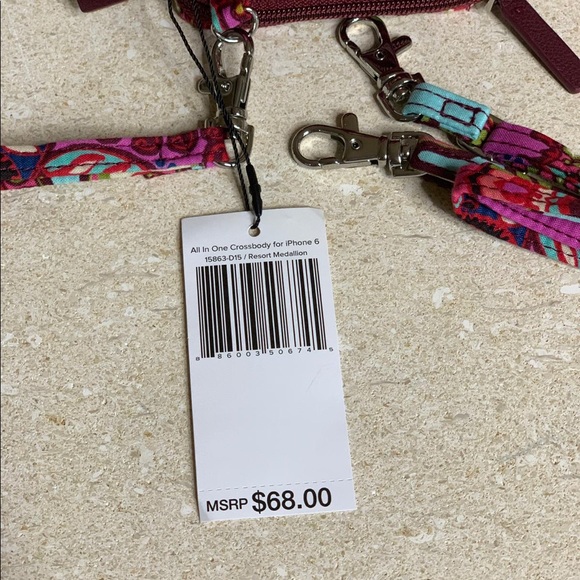 NWT❗️Vera Bradley Crossbody / Wristlet - Picture 3 of 7